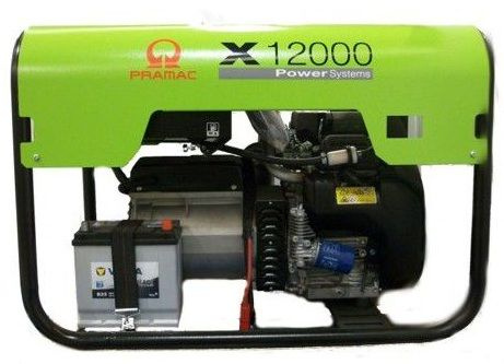 Бензиновый генератор портативный PRAMAC X12000, 400/230V