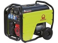 Бензиновый генератор портативный PRAMAC S5000 AVR CONN, 400/230V