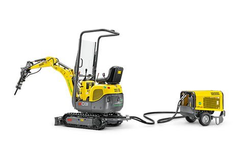 Мини-экскаватор Wacker Neuson 803 dual power гусеничный