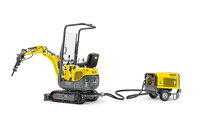 Мини-экскаватор Wacker Neuson 803 dual power гусеничный