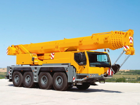 Аренда автокрана “Liebherr” 50 т, стрела 40м. + 15 м