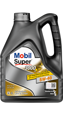 Масло моторное Mobil Super 3000 X1 5W-40 (4 л)