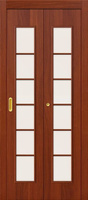 Складная межкомнатная дверь 2С Л-11 (ИталОрех)