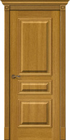 Межкомнатная шпонированная глухая дверь Вуд Классик-14 Natur Oak