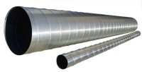 Воздуховоды круглые оцинкованные спирально-навивные д. 100 - 1 250 мм