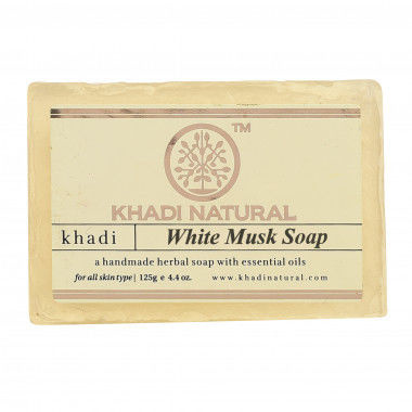 Натуральное мыло Khadi Natural Белый мускус, Индия