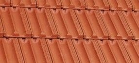 Черепица керамическая FLAT ROOF TILE FLAT ROOF TILE Red