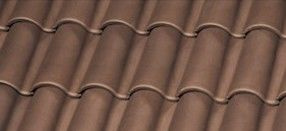 Черепица керамическая MIXED ‘S’ ROOF TILE Small RED Brown