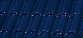 Черепица керамическая MIXED ‘S’ ROOF TILE GLAZED Cobalt Blue