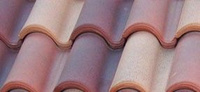 Черепица керамическая MIXED ‘S’ ROOF TILE Small RED Tossal