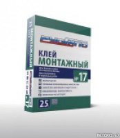 Клей для блоков и плит из ячеистого бетона Монтажный Русгипс №17 25 кг/56