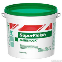 Шпатлевка SHEETROCK 3,5 л 120