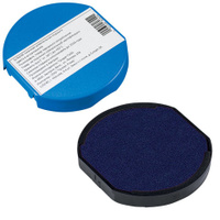 Подушка сменная для печатей ДИАМЕТРОМ 45 мм синяя для TRODAT 46045 46145 арт. 6/46045 80809