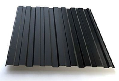Профнастил Н57 9005 черный темный 0.8 мм
