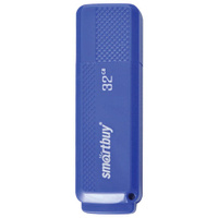 Флеш-диск 32 GB SMARTBUY Dock USB 2.0 синий SB32GBDK-B