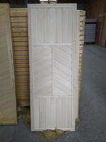 Банные Двери из дерева осина глухая Сорт А 700х1800 для бани