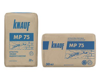 Штукатурка Knauf МП 75 гипсовая машинного нанесения 30 кг