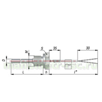 Термопара ДТПL064-00.500