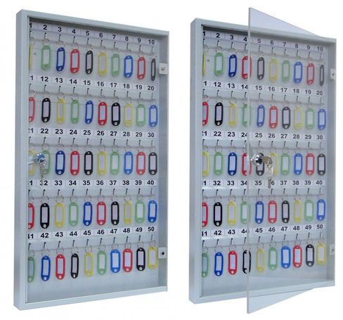 Ключницы со стеклянной дверцей КЛС-50