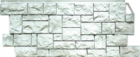 Панель фасадная FineBer серии Камень дикий Жемчужный