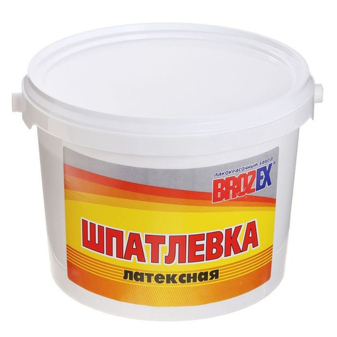 Шпатлевка латексная 5.0 кг BROZEX ЛКЗ x 4/144