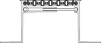 Деформационный шов ДШ-К – 150/95