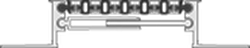 Деформационный шов ДШ-К – 150/43