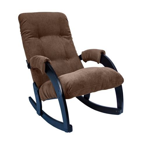 Кресло-качалка "Модель 67" (венге/ Verona Brown)