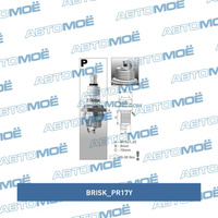 Свеча зажигания PR17Y Brisk