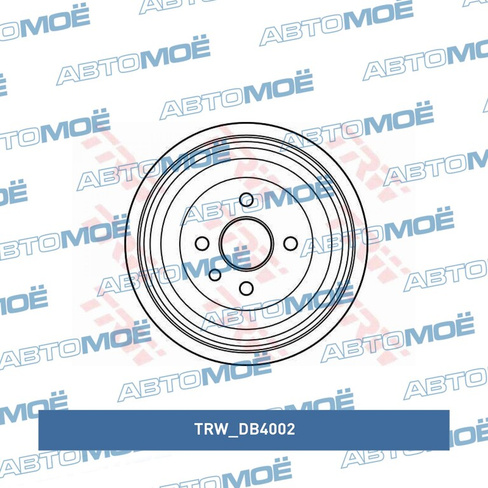 Барабан тормозной DB4002 TRW для DAEWOO