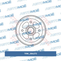 Барабан тормозной DB4273 TRW для DAEWOO