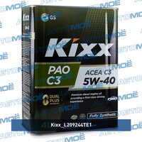 Масло моторное Kixx PAO SN/CF/C3 5W-40 4л L209244TE1 Kixx для KIA