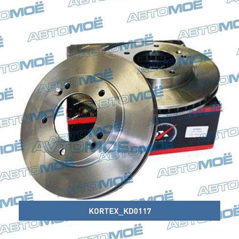 Диск тормозной передний KD0117 Kortex для KIA