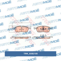 Колодки тормозные передние GDB2100 TRW для SSANG YONG