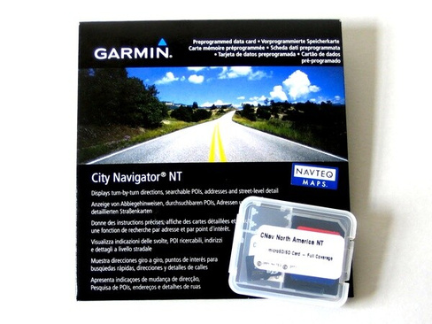 Карты Северной Америки для Garmin (City Navigator NT North America) SD-карта