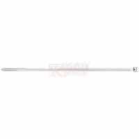 BN Стяжка кабельная fischer нейлоновая прозрачная, 8.8x760 мм