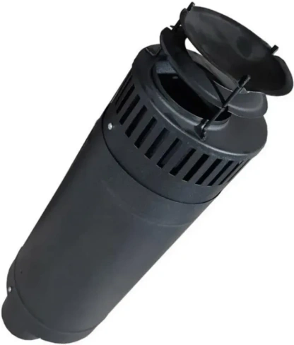 Дымоход коаксиальный ø 85/160 мм, раздвижной, длина до 700 мм, для газовых конвекторов с закрытой камерой сгорания
