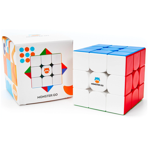 Кубик Рубика Gan Monster Go 3x3 Edu Magnetic, color