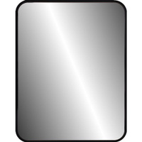 Зеркало Континент Сидней черное 600х800 в МДФ раме (Б204)