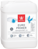 Водоразбавляемая акриловая грунтовка Tikkurila Euro PRIMER, 10л,