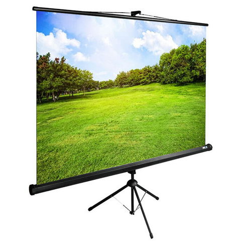 Экран напольный рулонный 200x150см Cactus TriExpert CS-PSTE-200X150-BK, 4:3