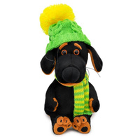Мягкая игрушка Ваксон Baby 19 см в зеленой шапке и шарфе VB-034 Budi Basa