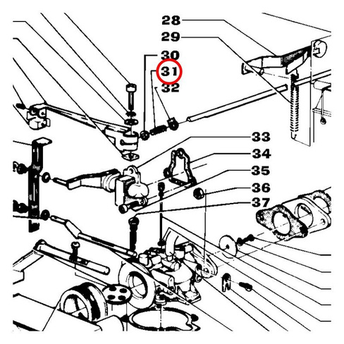 101252330 Пружина для MOSA MSG CHOPPER, MSG200S, MS200