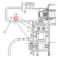 101301880 Катушка зажигания для MOSA MSG CHOPPER, MSG200S, MS200