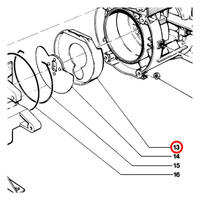 101042490 Проставка для MOSA MSG CHOPPER, MSG200S, MS200