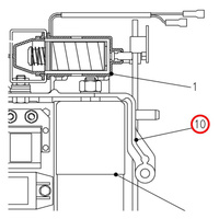 101045600 Соленоид (электромагнит) для MOSA MSG CHOPPER, MSG200S, MS200