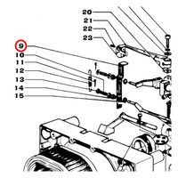 101042386 Планка рег.карбюратора для MOSA MSG CHOPPER, MSG200S, MS200