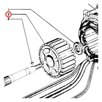 101091200 Ротор для MOSA MSG CHOPPER, MSG200S, MS200