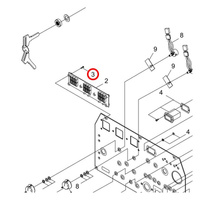 C124-000110, C124000110,C124-000280, C124000280 Плата / PRINTED CIRCUIT Shindaiwa DGW400, DGW500 SHINDAIWA