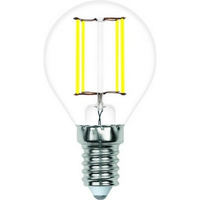 Светодиодная лампа Volpe LED-G45-7W/3000K/E14/CL/SLF